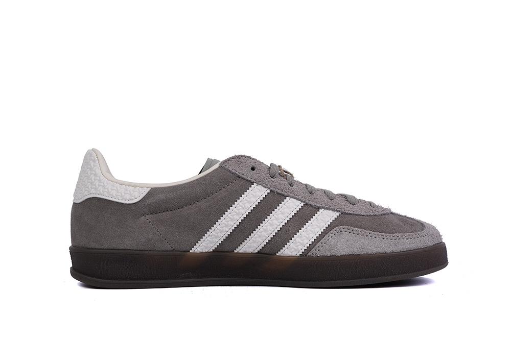 PK GOD Adidas Gazelle Indoor Grey White RETAIL MATERIALS READY TO SHIP